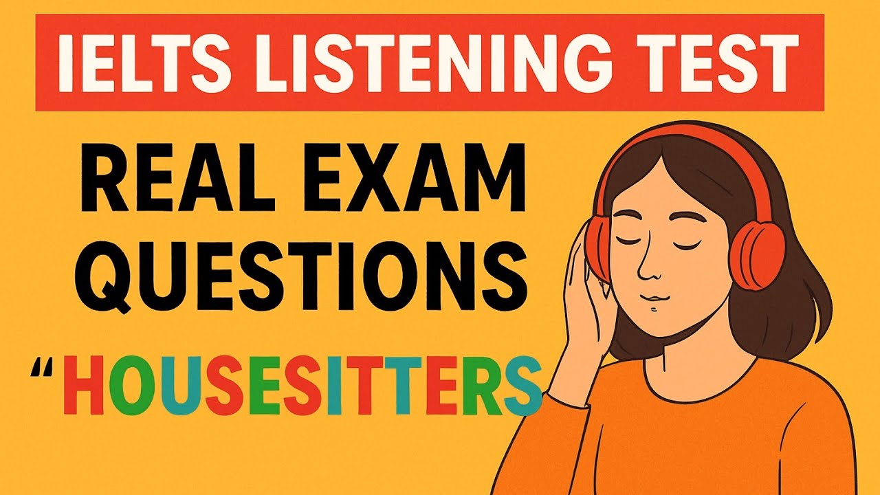 IELTS Real Exam Questions | 15 November IELTS Listening Actual Test | Oz Housesitters home Owner Reg