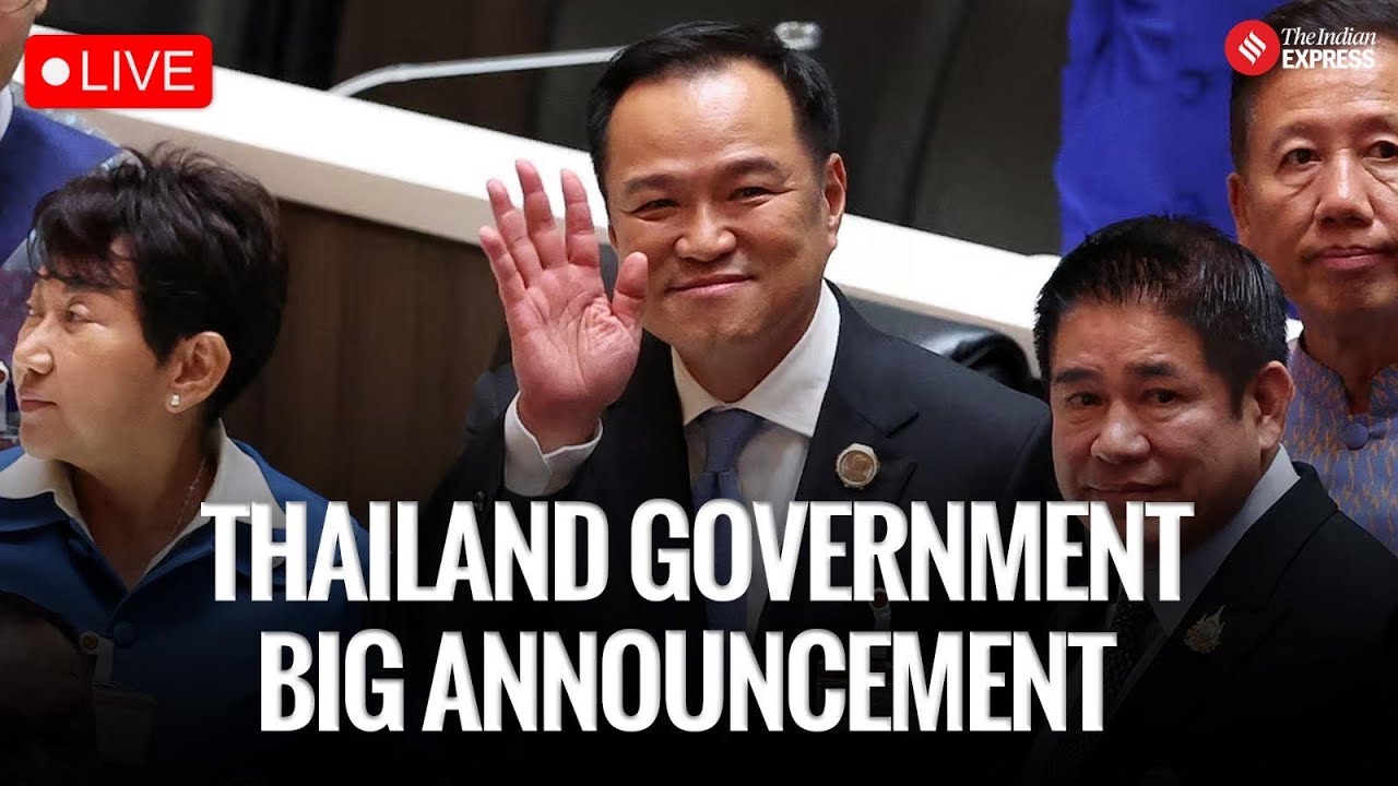 LIVE: Thailand’s Newly Sworn-In Government Unveils Policies In Parliament