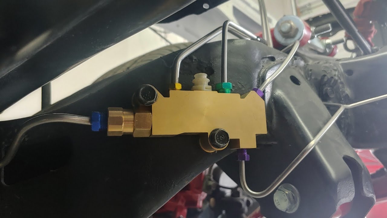 Overview on installing brake lines on the 85 Monte Carlo/G-body.