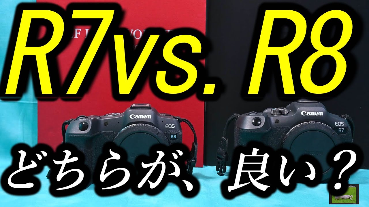 ＥＯＳ Ｒ７ vs.Ｒ８