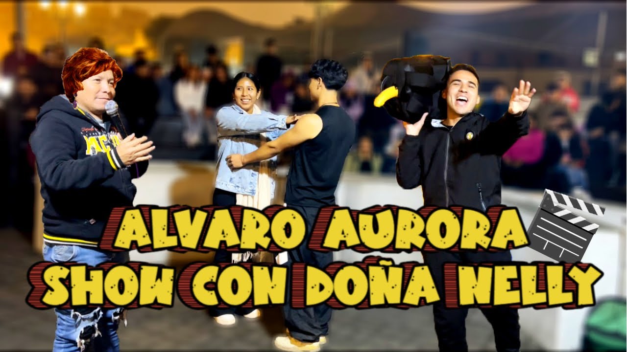 ALVARO HACE SHOW CON DOÑA NELLY - ENTREN TENGAN FE 🤣👍🏻 - Cómicos 2024