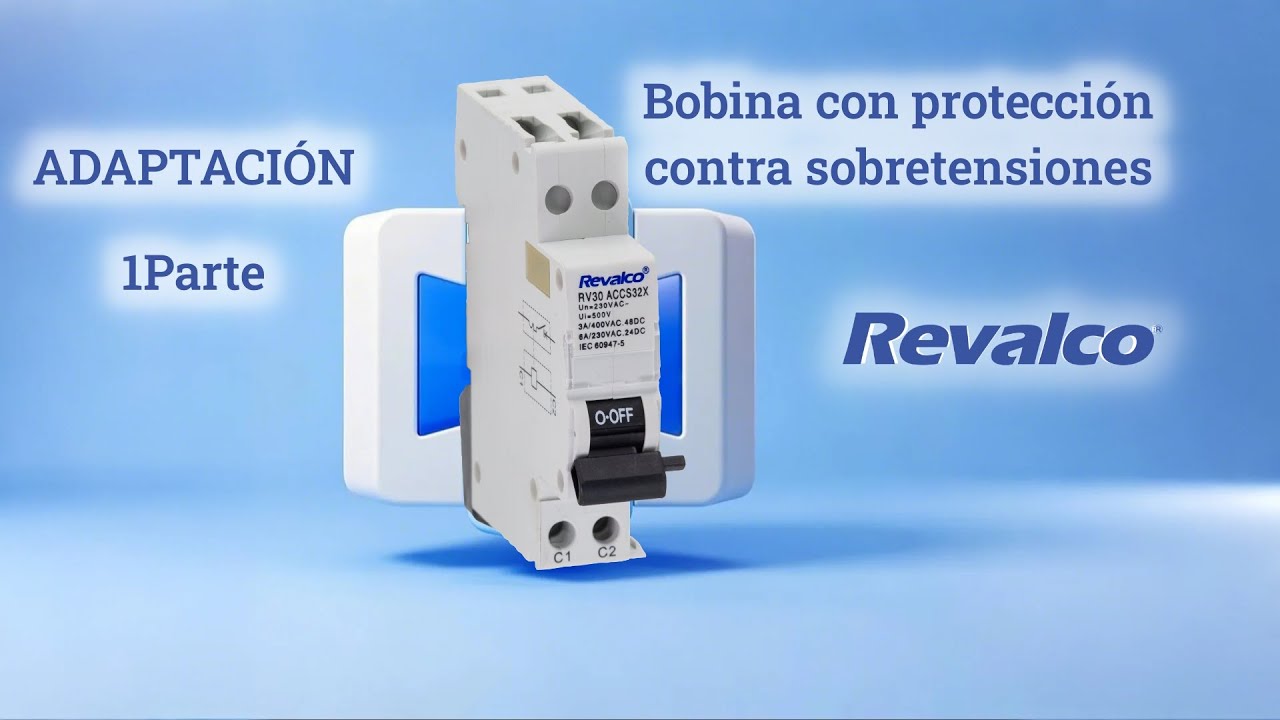 RV30ACCS32X+IGA10PT2P25EN Bobina  con protección contra sobretensiones.  ADAPTACIÓN  1Parte Revalco
