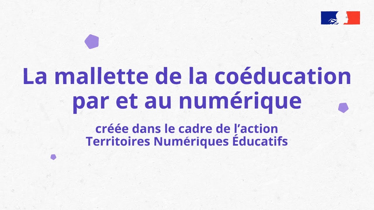 Mallette de la co&eacute;ducation, par et au num&eacute;rique