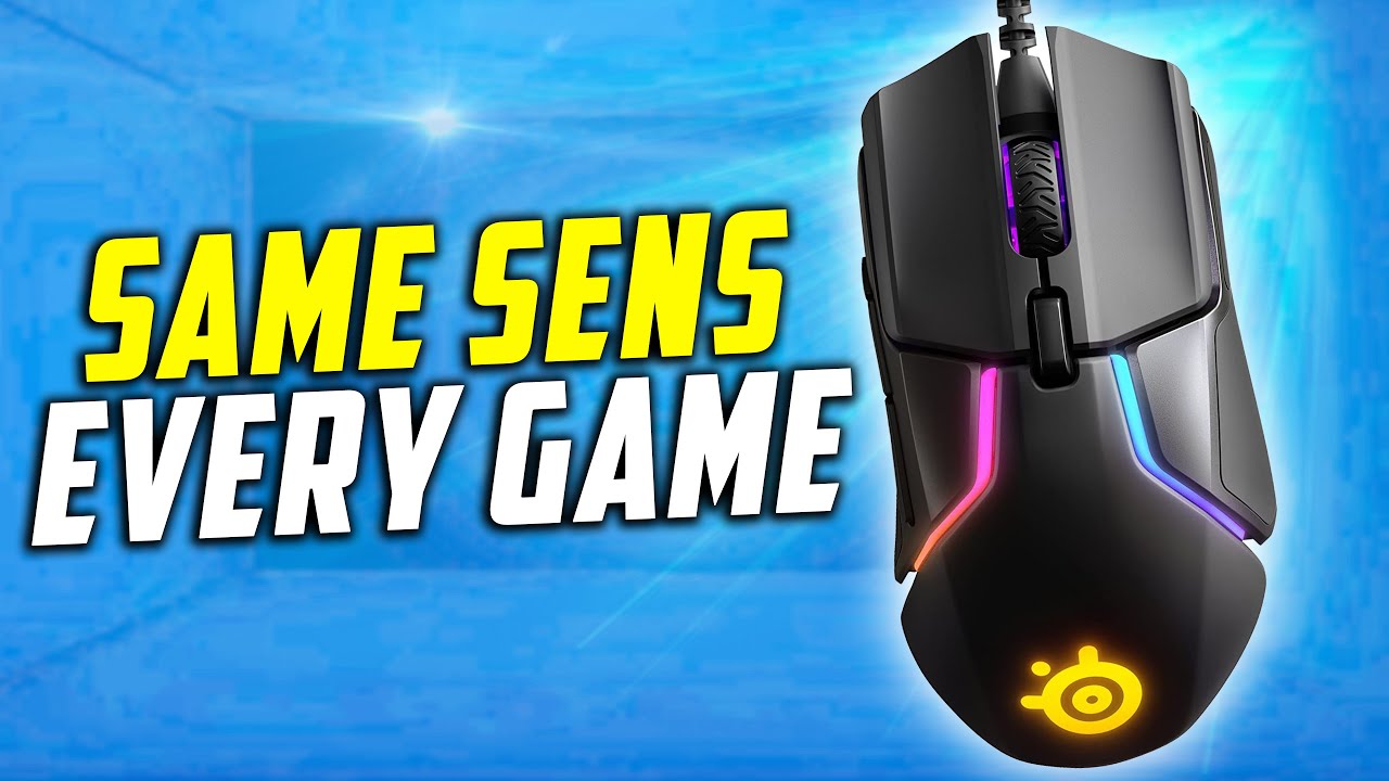 How To Get The Same Sensitivity in All FPS Games