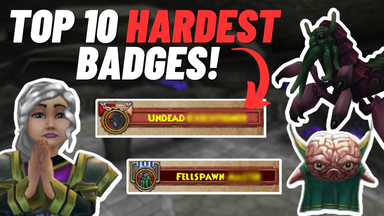 Wizard101| Top 10 HARDEST Badges!
