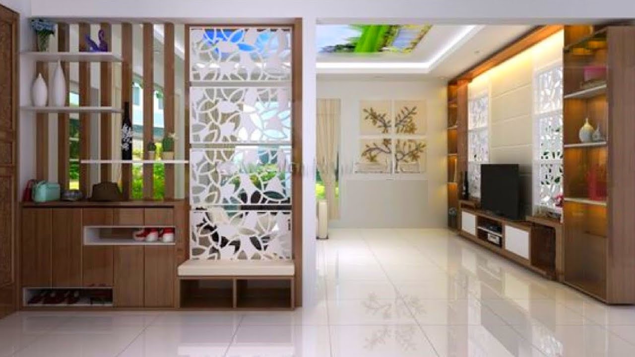 200 Modern Living Room Partition Wall Design 2023 | Room Divider Home Interior Wall decorating Ideas