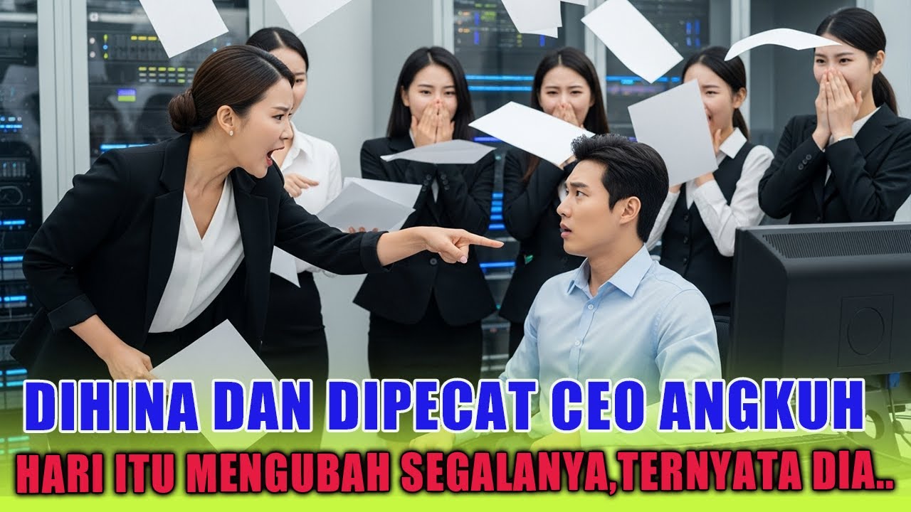 HEBOH‼️DIHINA DAN DIPECAT CEO ANGKUH, HARI ITU MENGUBAH SEGALANYA, TERNYATA DIA...❓