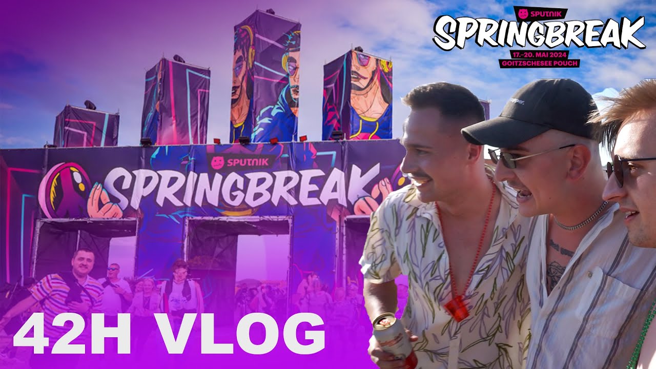 Was erlebt man in 42h auf dem SPUTNIK SPRINGBREAK? / Timstagram Vlog 2024