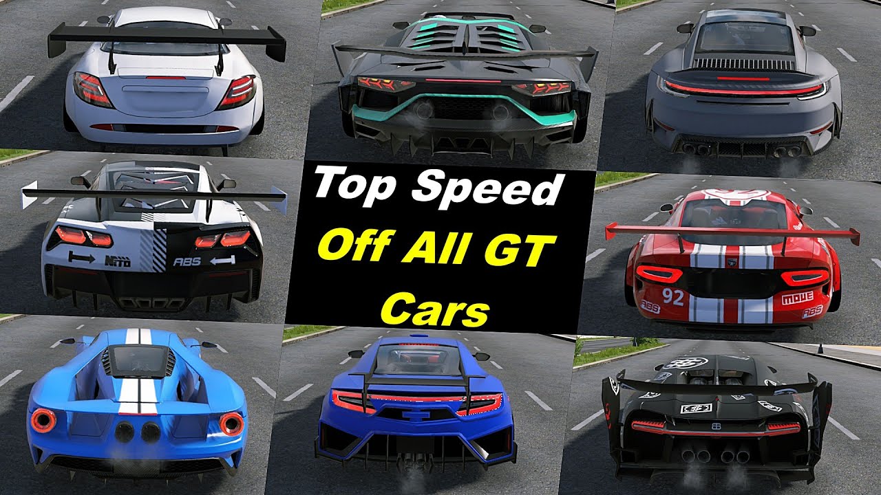 Drive Zone Online || Top Speed Of All (GT Cars)