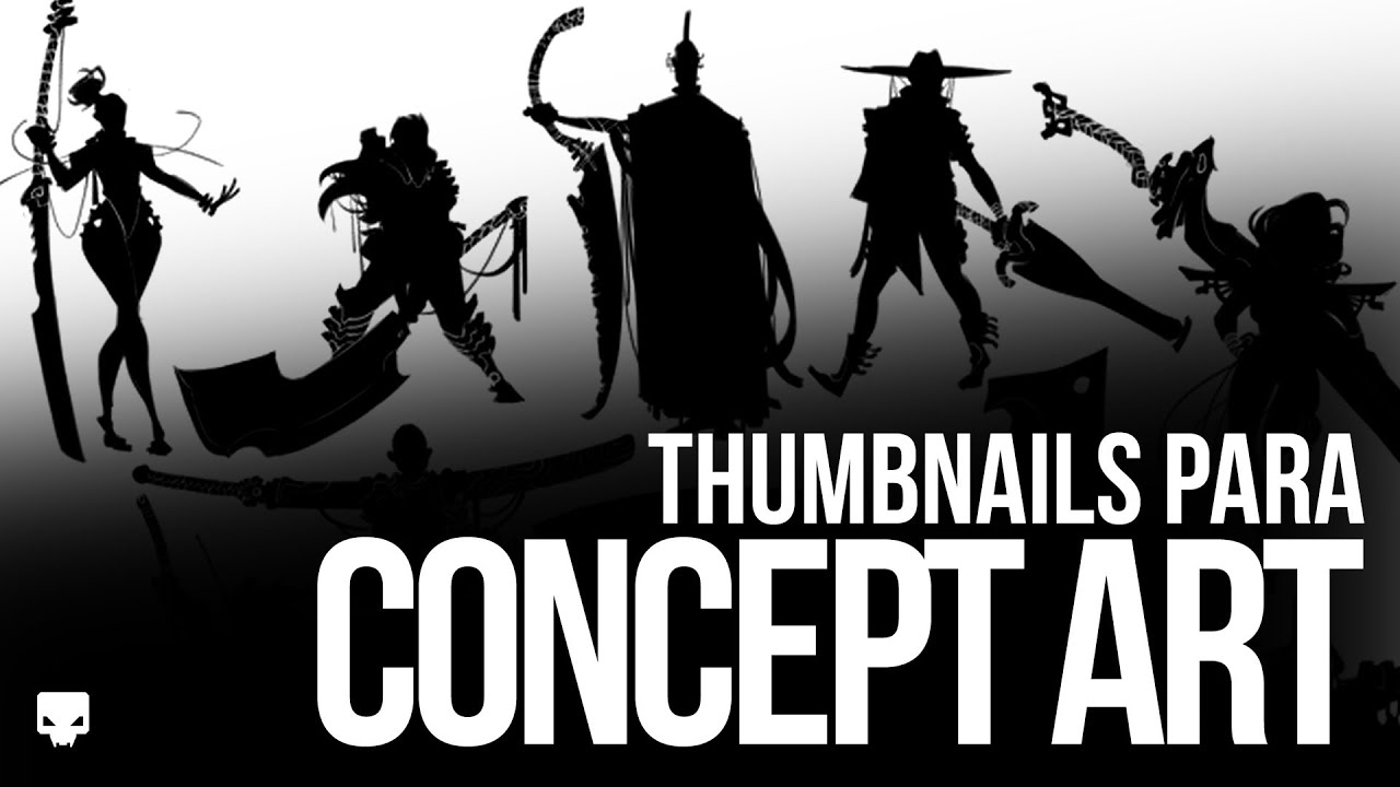 Cómo hacer thumbnails para Concept Art |  Sketch para el Diseño | MASTER CLASS