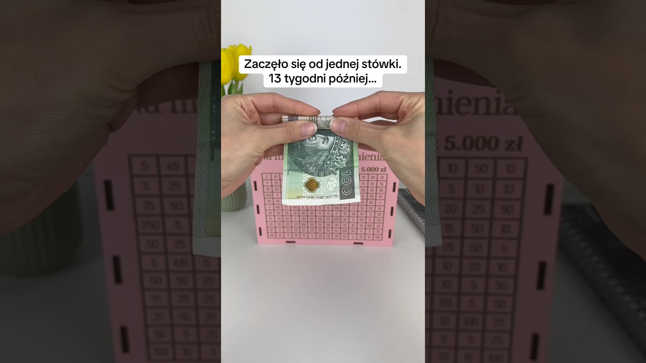 Coś co motywuje jak nic innego 💪 skarbonka z własnym napisem, celem infantylna do skreślania