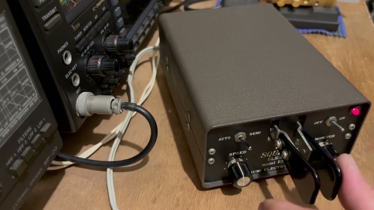 20250419 JF6NGP VS BX2AK CW QRP USE EK-150  ELE KEY
