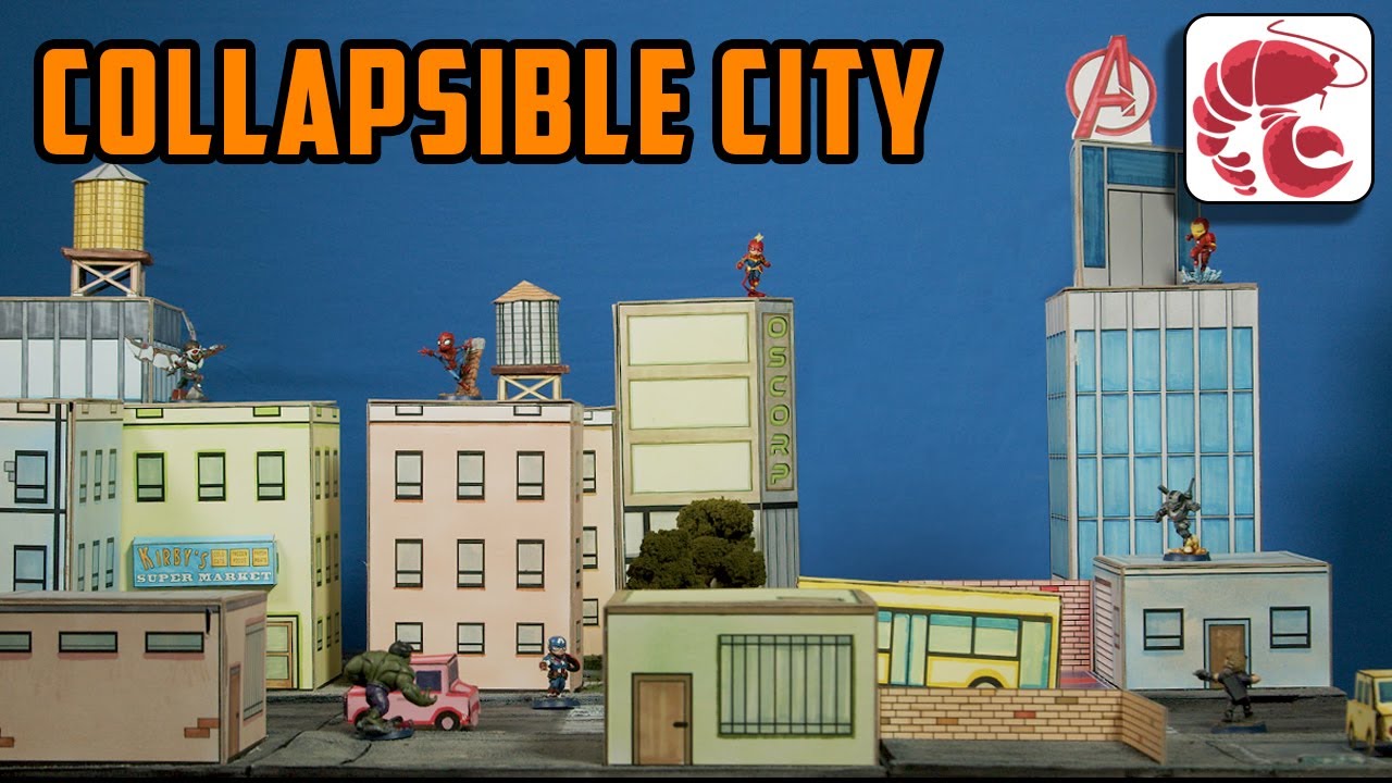 Collapsible City Terrain | Super Mission Force
