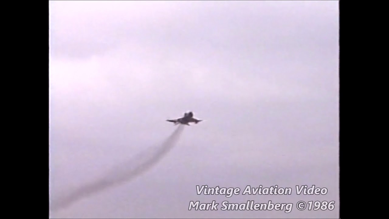 Abbotsford Airshow 1986 - F-4 Phantom & F-14 Tomcat departures