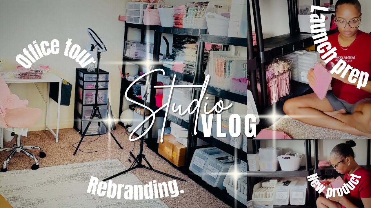 Office Tour + New Inventory Unboxing | Preparing for Small Business Launch