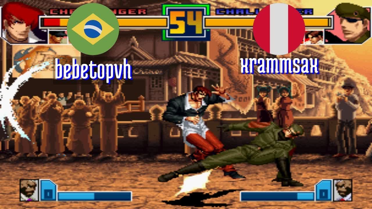 FT5 @kof2001: bebetopvh (BR) vs xrammsax (PE) [King of Fighters 2001 Fightcade] Sep 7