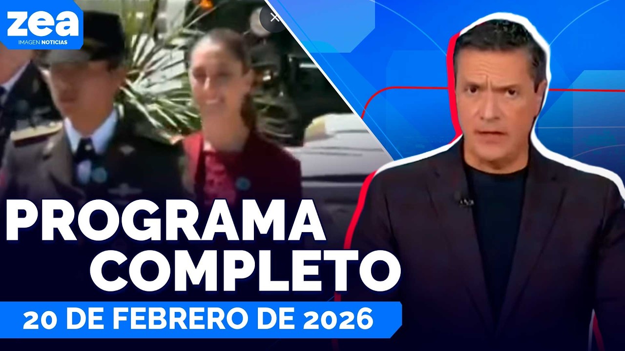 Noticias con Francisco Zea | Programa completo 20 de febrero de 2026