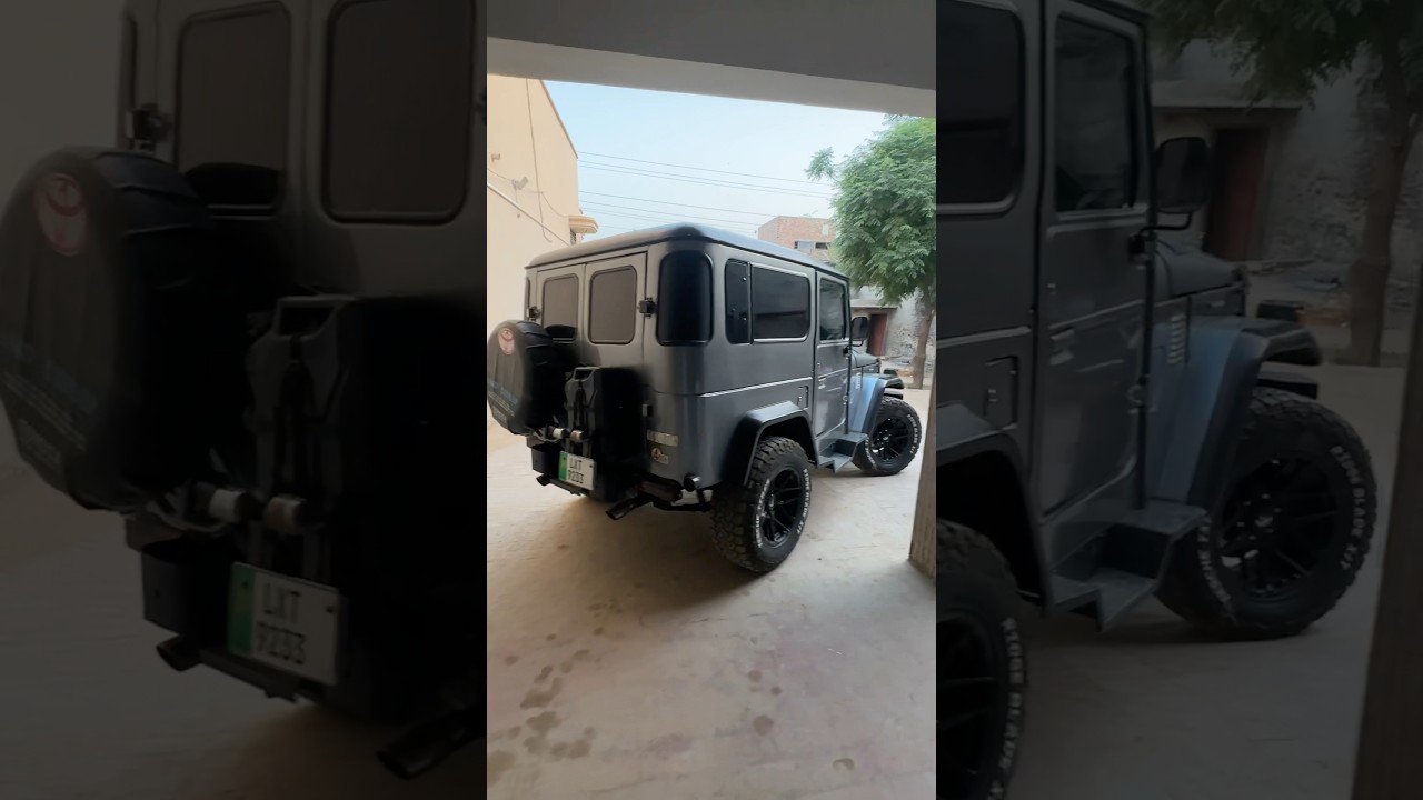 Toyota fj40 jeep 1976 model Land Cruiser #fj40 #toyota #jeeplife #love #pakistan