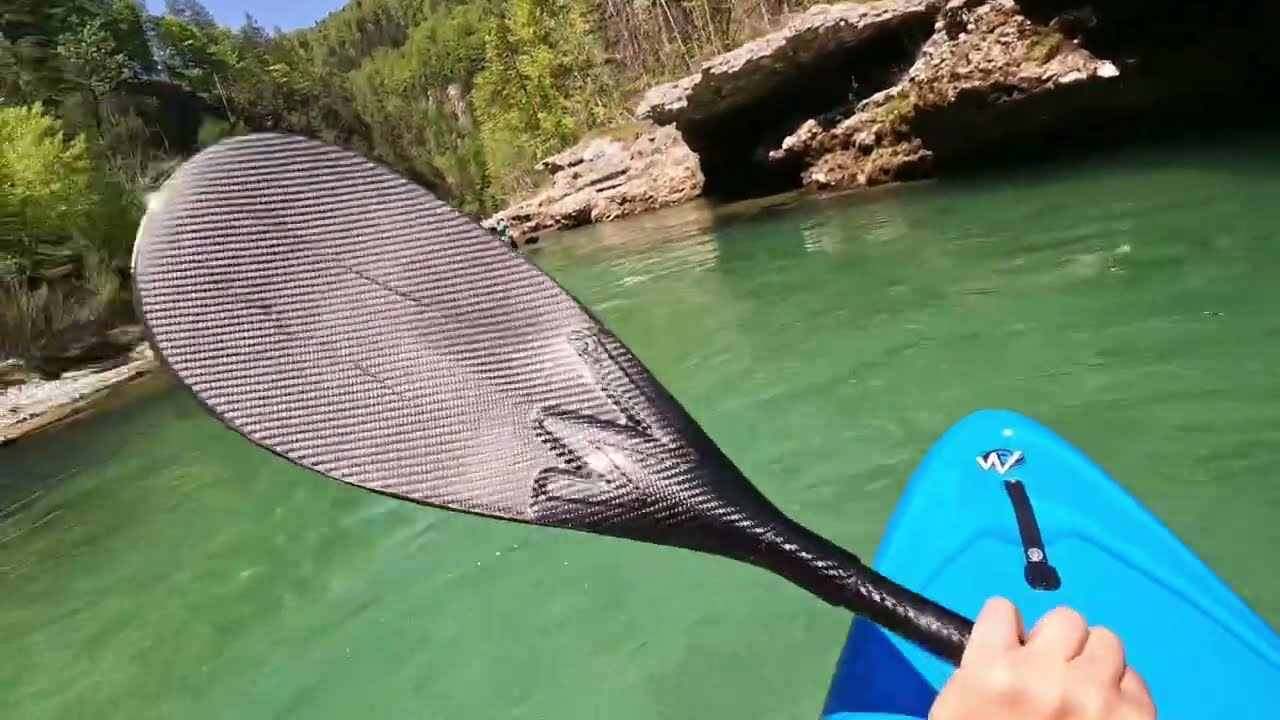 Wildwasser Kajak Tour auf der Salza im Mai 2025