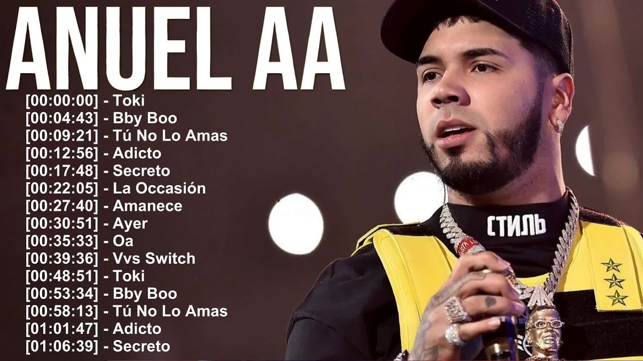 Anuel AA Playlist 💥 The Bold Voice of Latin Trap You Can’t Stop Listening To