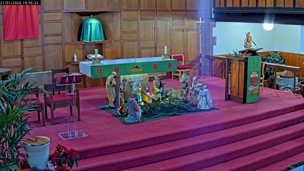 Mass at Saint Helen's, Langside,  21.1.2026, 09:45