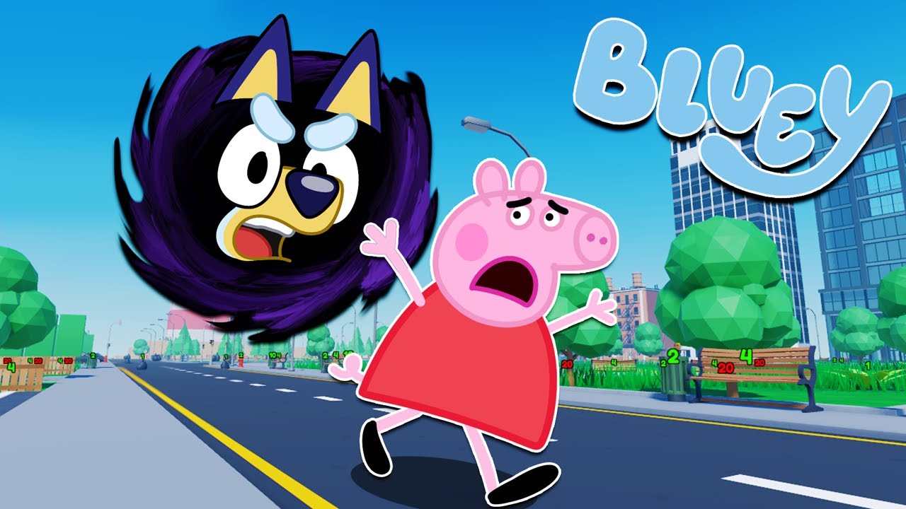 BLUEY se COME TODO el MUNDO | Las Aventuras de BLUEY en ROBLOX!