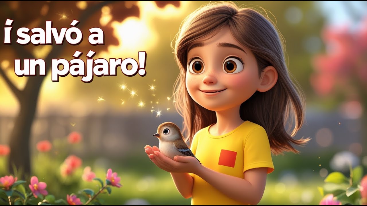 ¿Debería quedarse con él? 🐦 Cuento Infantil con Moraleja | Ana y el Pájaro Perdido