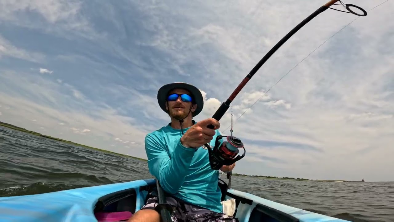 Merrimack River kayak trolling highlights 2025 @StriperSniperFishing