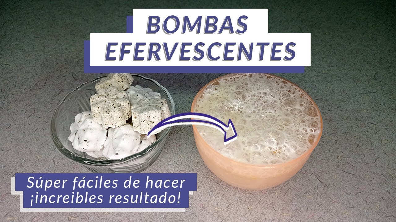Cómo hacer bombas efervescentes naturales | un té con Daniela