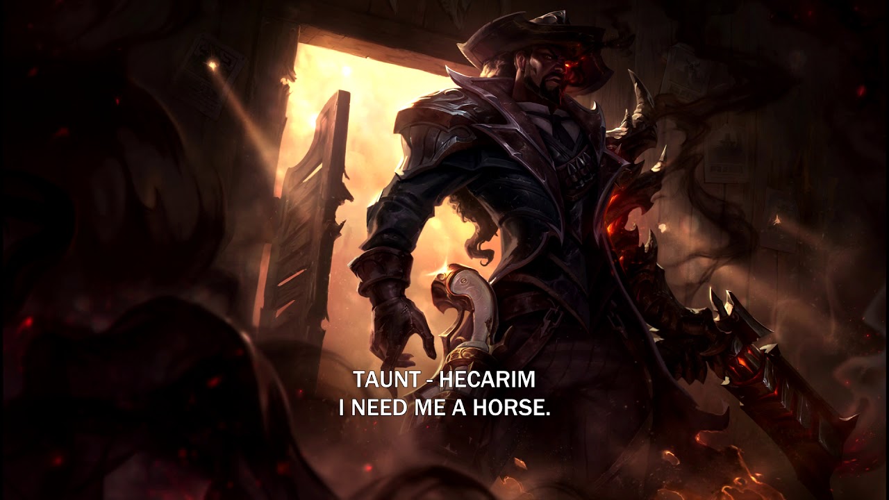 Voice - High Noon Lucian [SUBBED], Legendary Skin - English