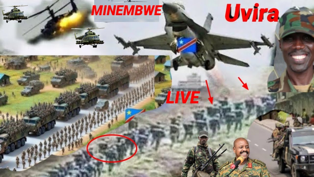 AMAKURU MASHYA: DRONE Y’UBUTASI IRARASHWE I UVIRA! FARDC IGABYE IBITERO SIMUSIGA KURI M23, BYAKOMEYE