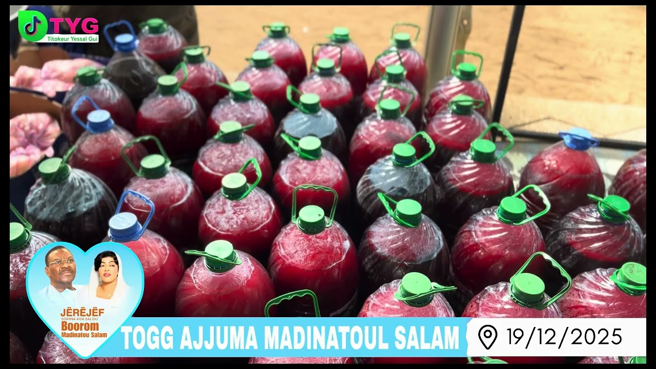 TOOG AJJUMA DU 19 DÉCEMBRE 2025.DISTRIBUTIONS PAR SOKHNA AÏDA SALIOU THIOUNE