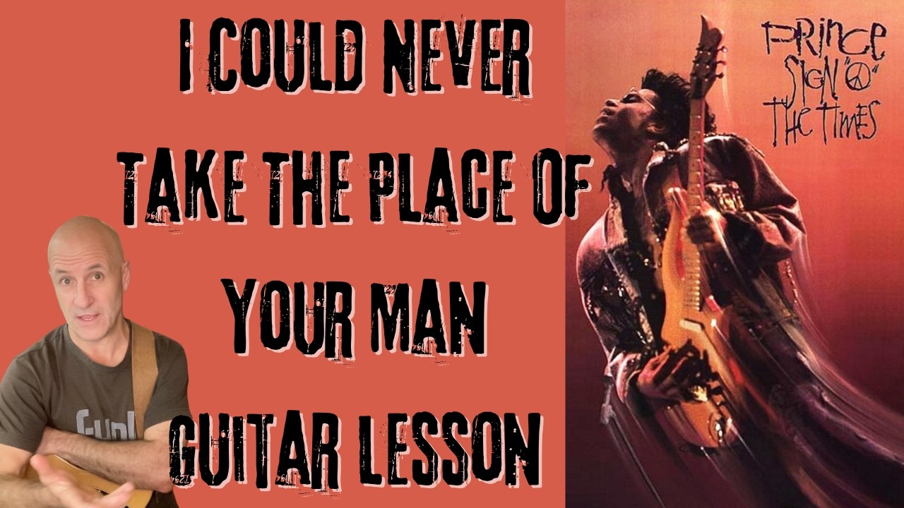 How to Play Prince's LONGEST Guitar Solo(?) I Could Never Take the Place of Your Man