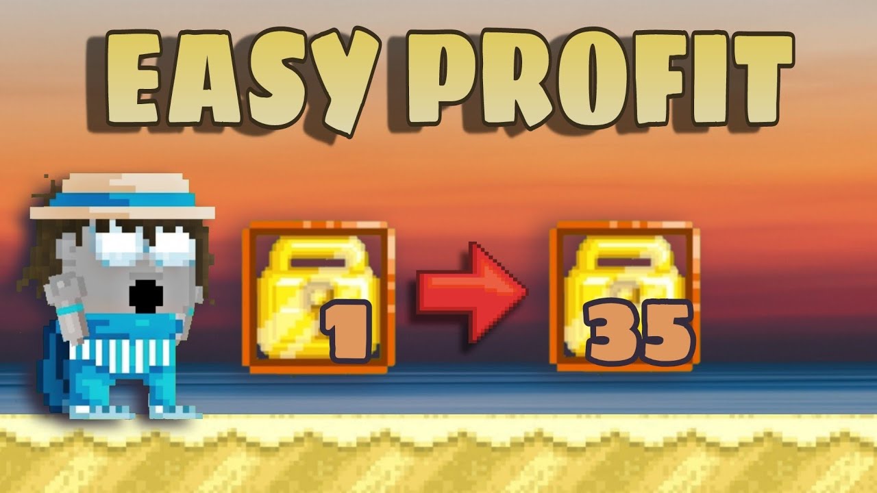 Get RICH With This PROFIT Method (EASY DLS!!!) || Growtopia