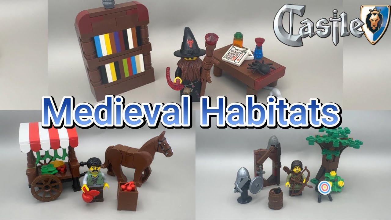 Simple Medieval MOCS For Beginners Lego Castle