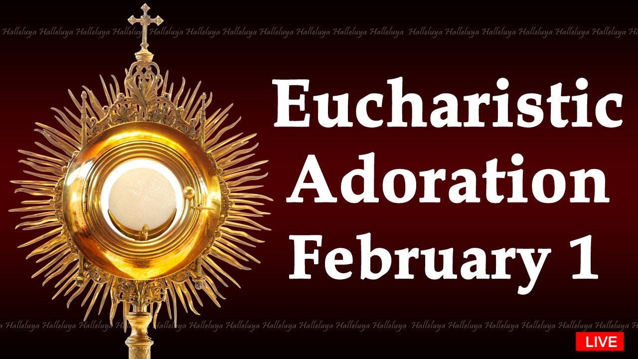 Powerful Eucharistic Adoration I Sunday February 1 2026 I 3 00 Pm