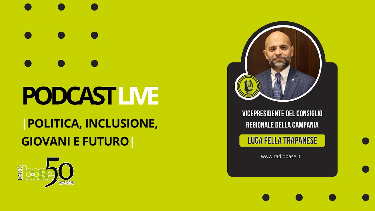 | Intervista a Luca Trapanese | Radio Base