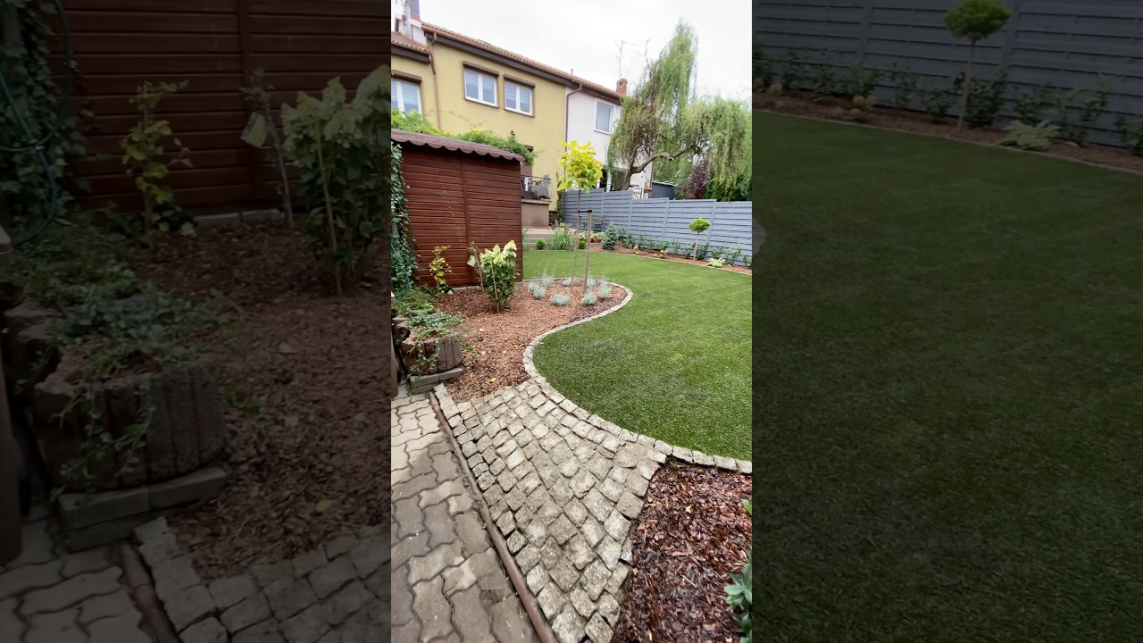 Metamorfoza ogrodu – zobacz efekt przed i po 👌🏽 #ogród#ogrodnictwo#nawadnianie#forgarden