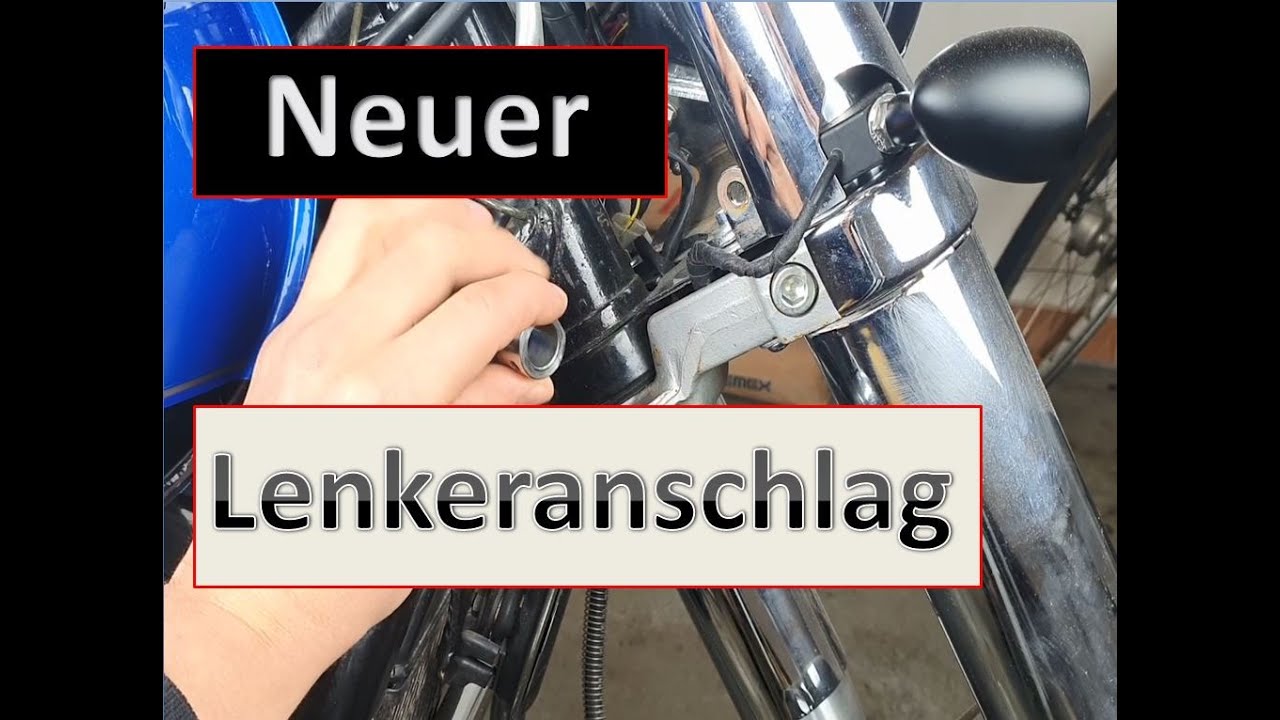 Umbau zum Bobber | Neuer Lenkeranschlag | Kawasaki VN800 Vulcan | Umbaureihe