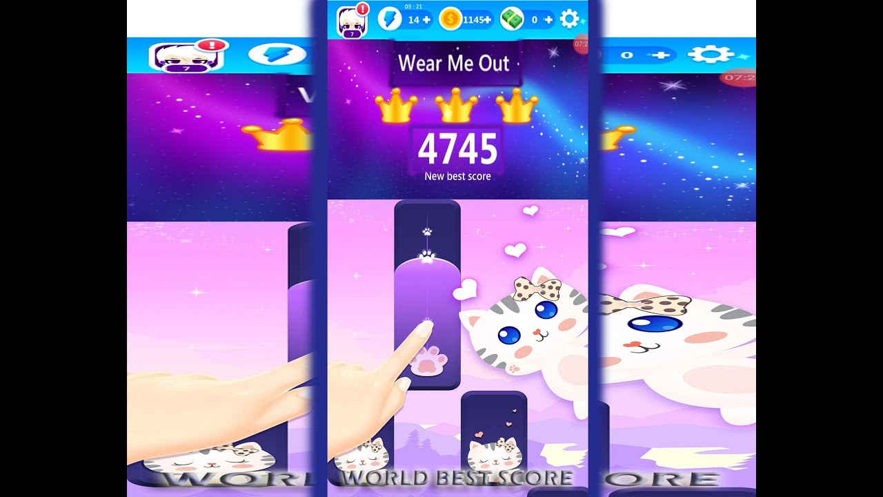 Catch Tiles Magic Piano: Music Game   World's best score #1