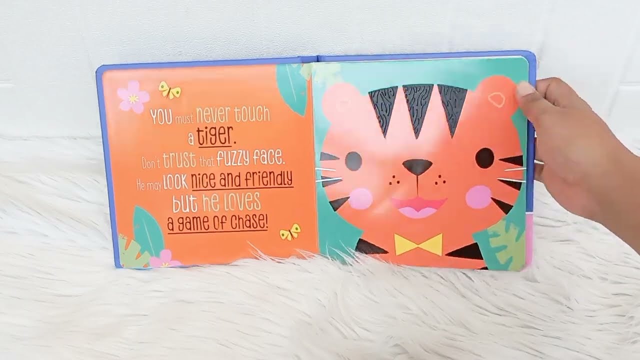 Busy Bees - Never Touch an Elephant! A Touch-and-Feel Board book