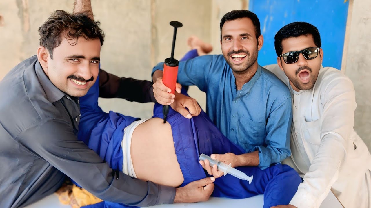 Flip The Bottle funny Injection Punishment | Injection Wala funny Video | Funny Injection | E-2