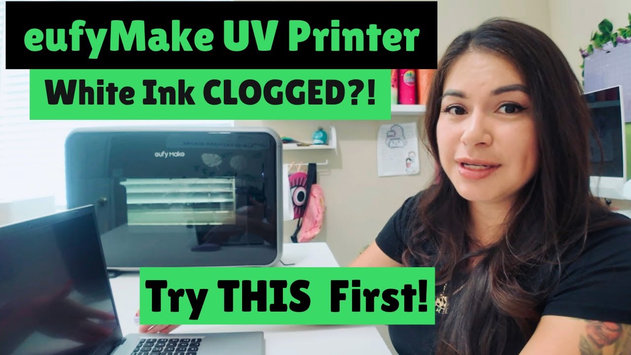White Ink Won’t Print?! The FAST Fix for the EufyMake E1 UV Printer