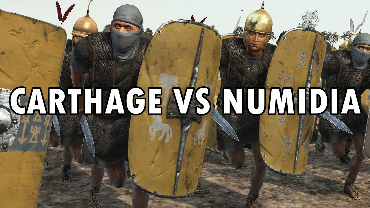 Carthage v Numidia - Multiplayer Battle - Total War Rome 2