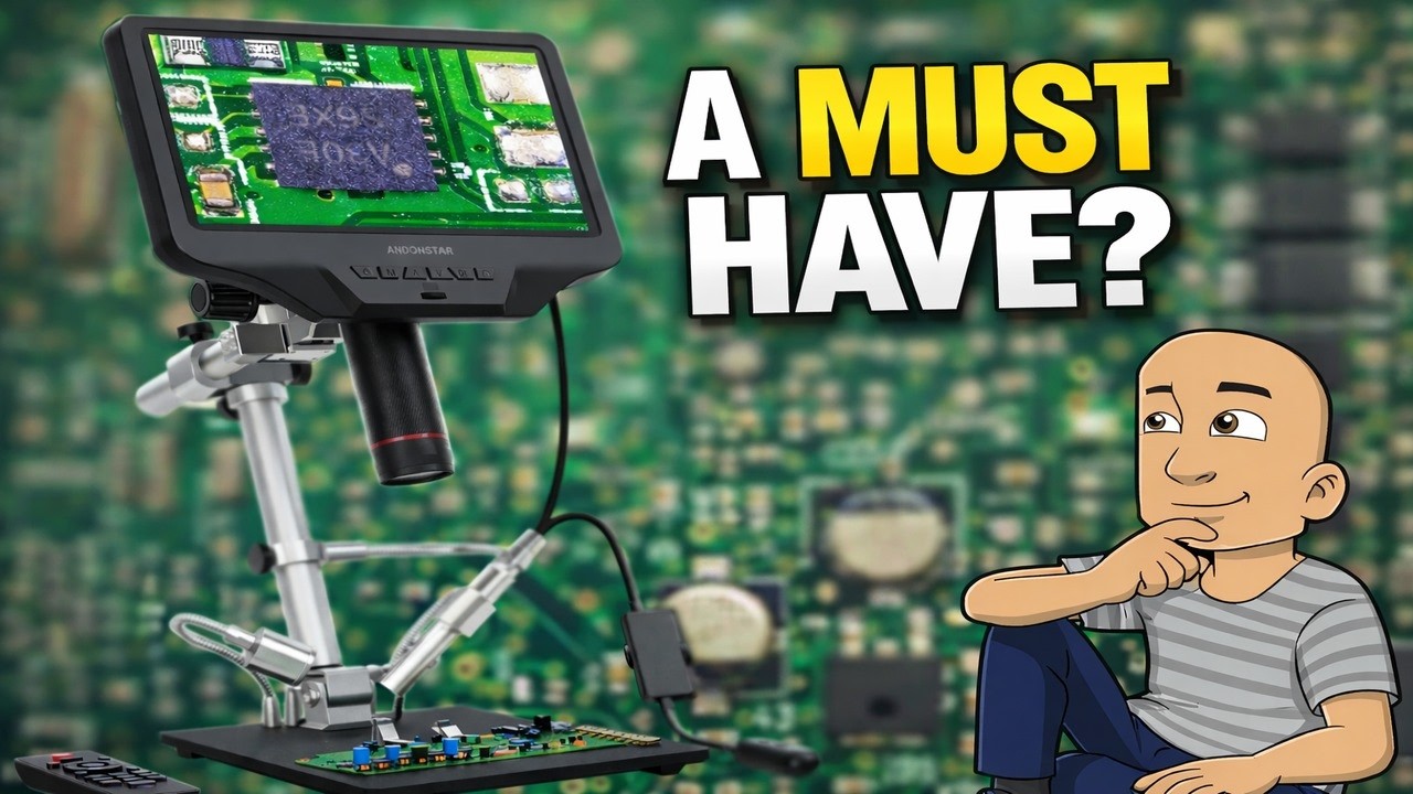 Andonstar AD409 Pro: The Ultimate Soldering & Repair Microscope?