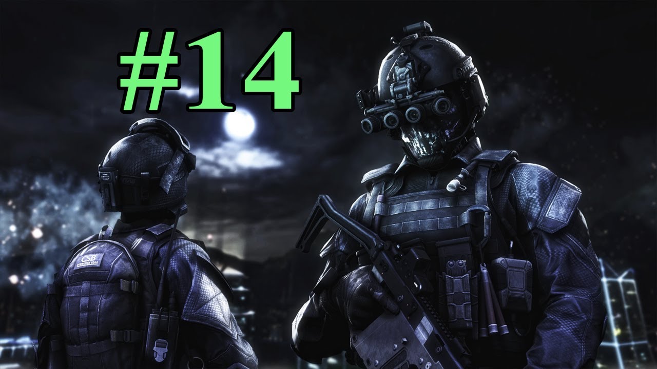 تختيم كولف ديوتي كوست Call Of Duty Ghost فرقة الاشباح #14 حماية مقر الاشباح