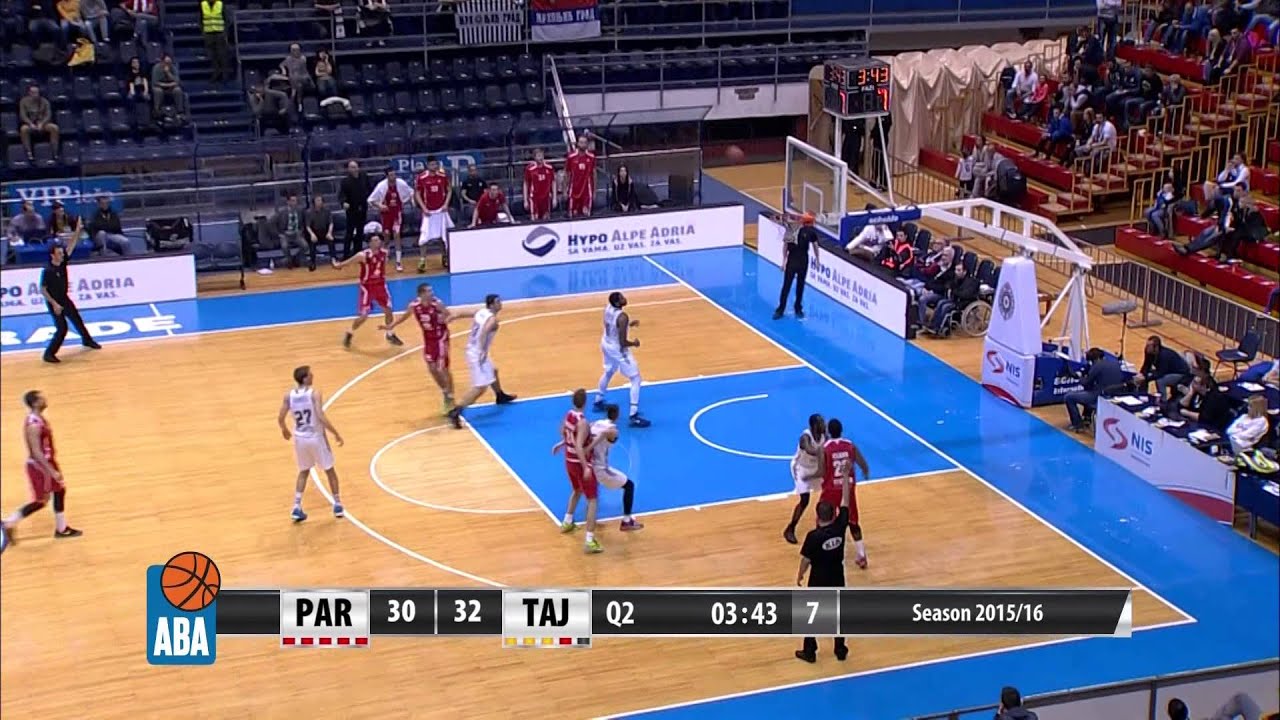 ABA Liga 2015/16 highlights: Partizan NIS - Tajfun R11 (20.11.2015)