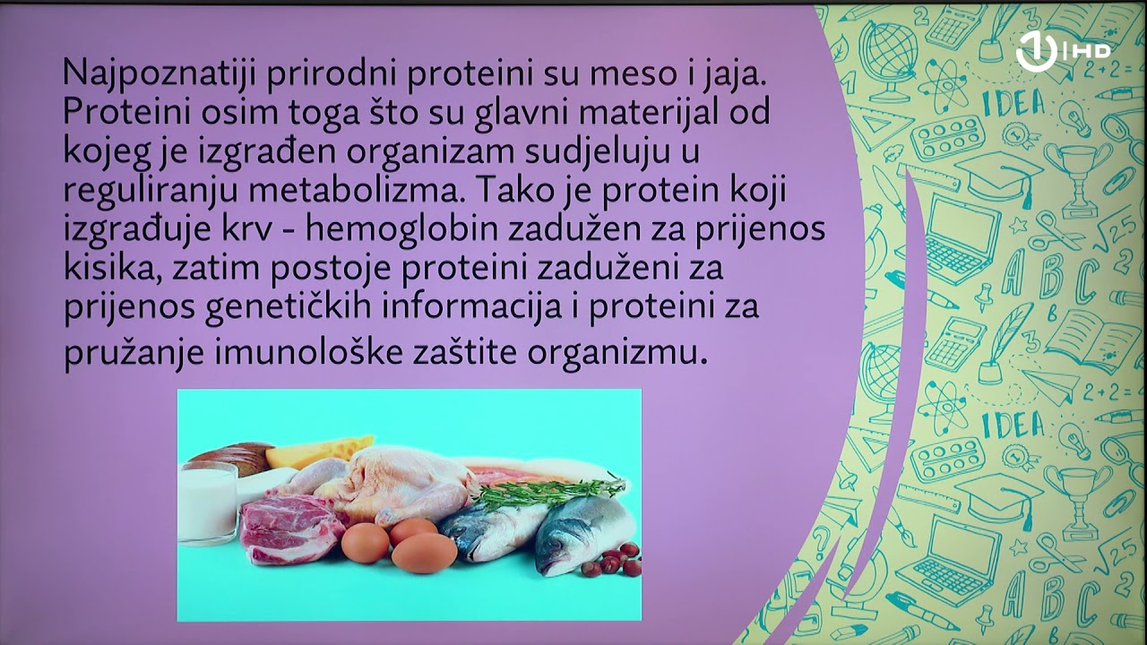 Domaća zadaća za 9. razred: Hemija - Aminokiseline i bjelančevine