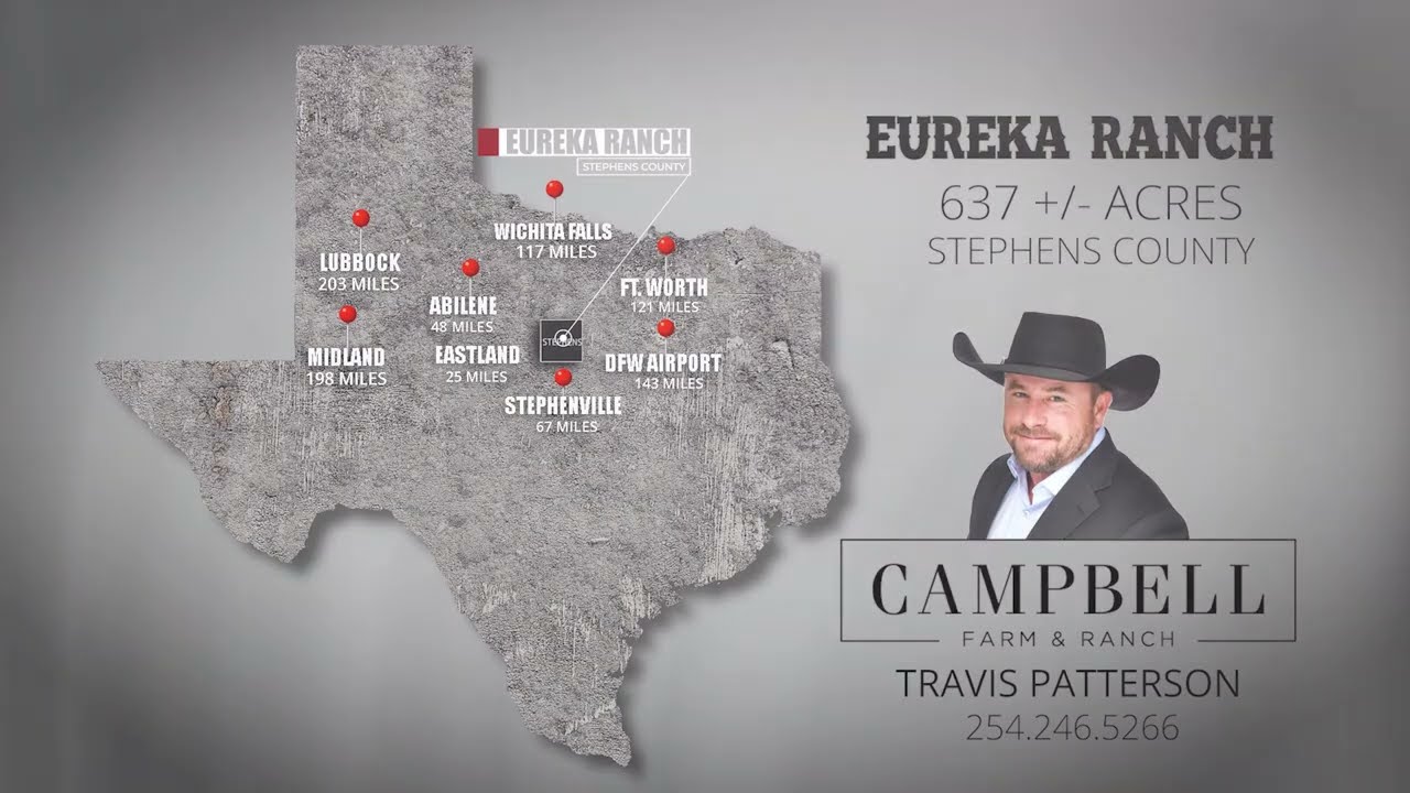 FOR SALE:  Eureka Ranch | Stephens County, Tx | Ranch for Sale | Water, Wildlife & Grazing Land
