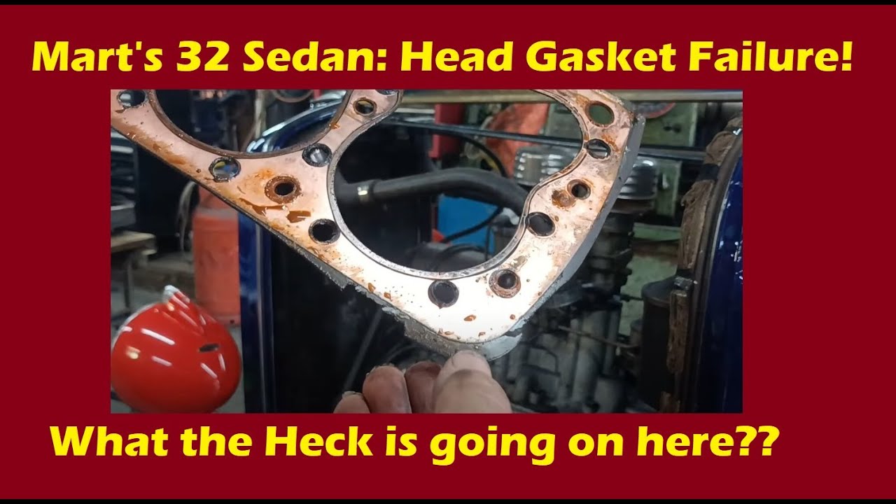286 cu in Flathead Ford Head Gasket Failure. AGAIN! What's wrong with these gaskets??